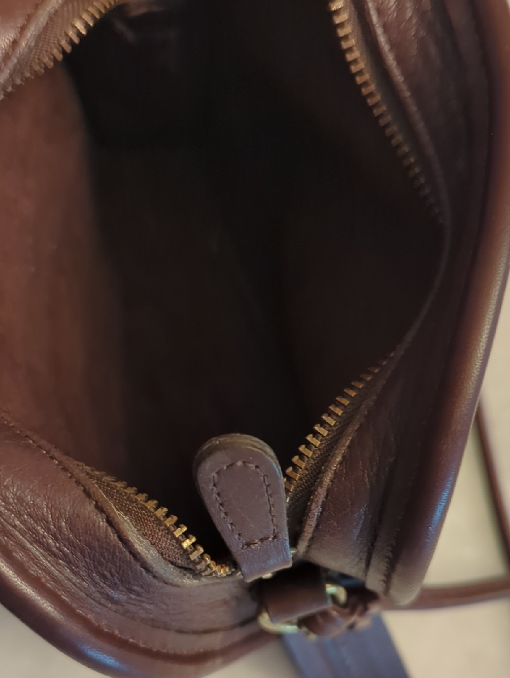 Vintage COACH 9017 brown Abbie Small Crossbody Bag With COACH Tag Attached - Picture 9 of 12